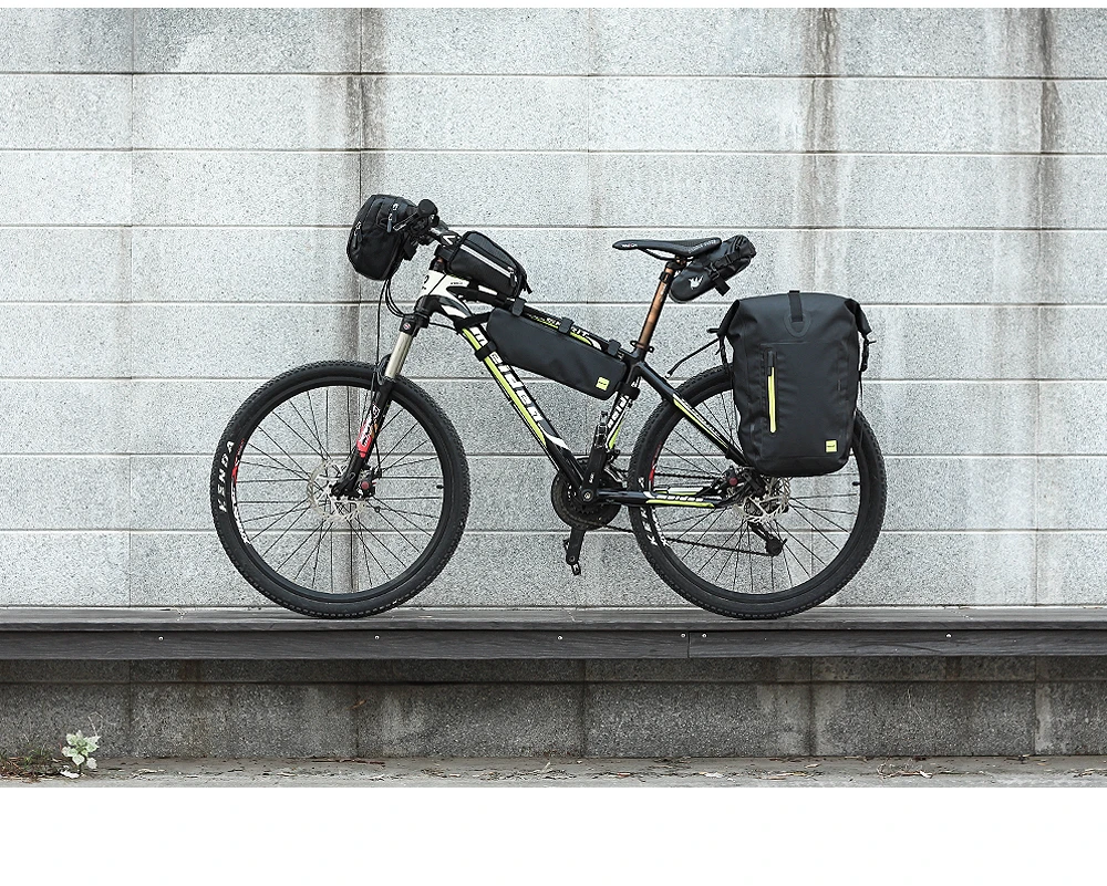 25L-27L Водонепроницаемая велосипедная сумка MTB для шоссейного велосипеда, велосипедная задняя стойка, сумка Pannier, велосипедная сумка на заднее сиденье, сумка через плечо, Аксессуары для велосипеда