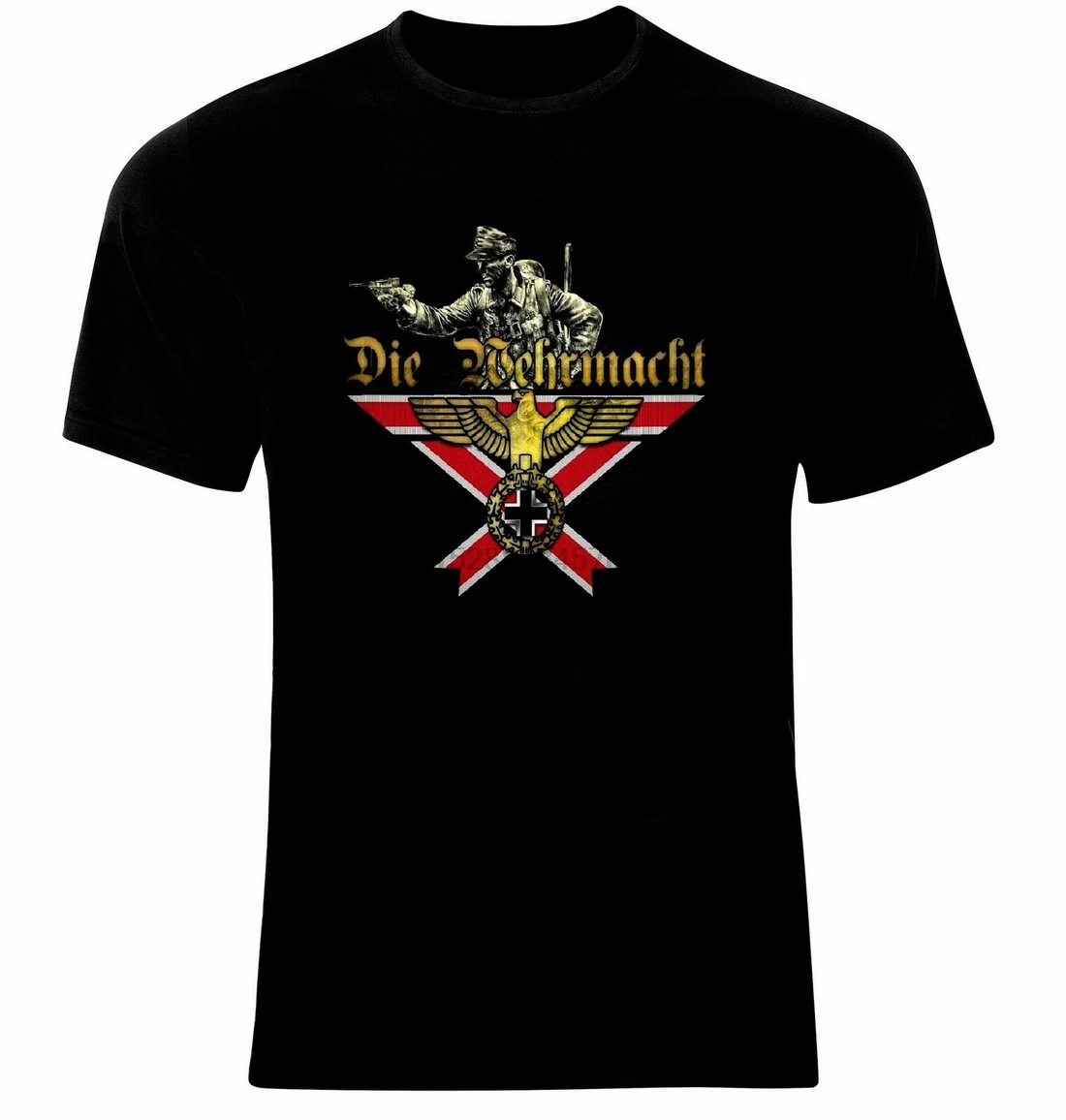 Die Deutsche Wehrmacht Германия Deutschland Топы Футболка Neu все размеры Юмористическая