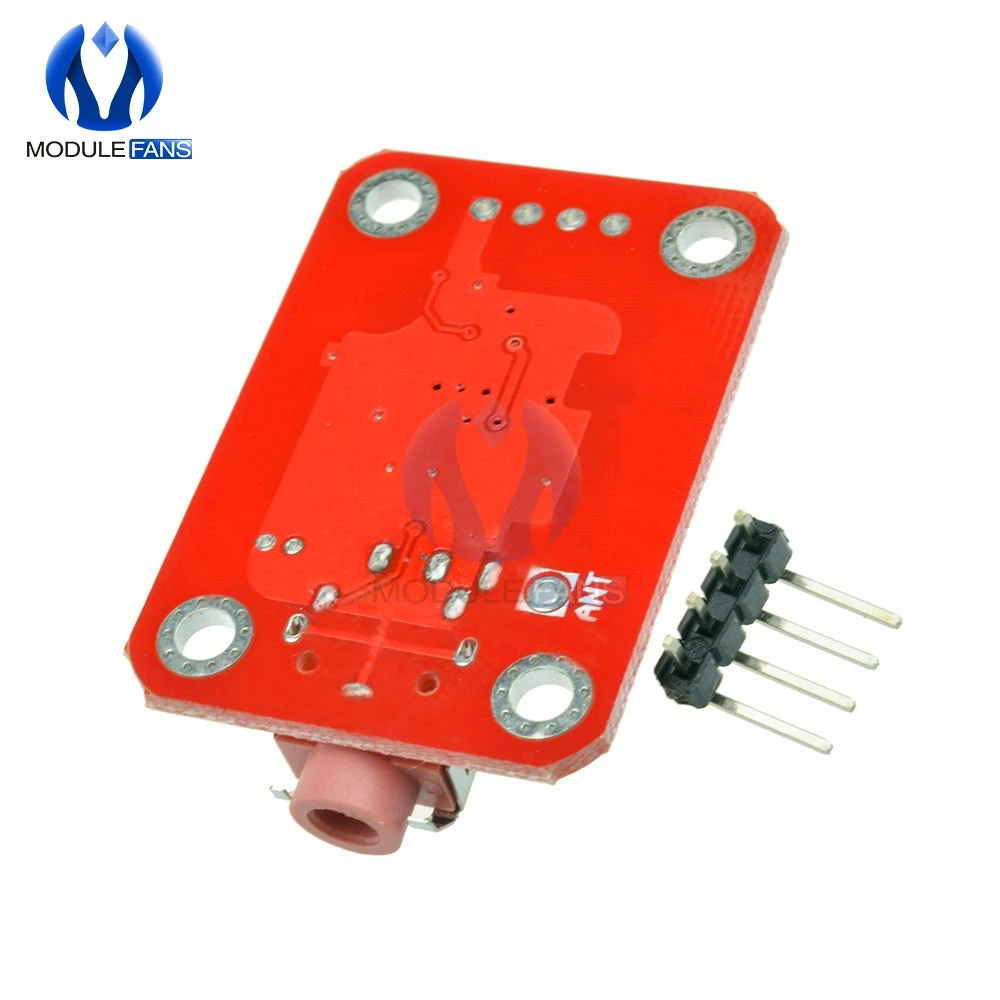 Fm-радиопередатчик модуль V2.0 цифровой радиопередатчик плата для Arduino ttl MIC VCC SDA SCL 3V 5V I2C IIC интерфейс