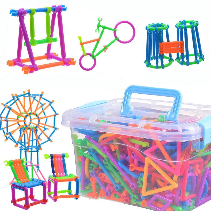 Собранные строительные блоки сделай сам умное искусственное воображение