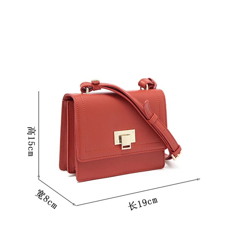 DUKAIWITTY 2020 Новая повседневная маленькая квадратная сумка с принтом личи