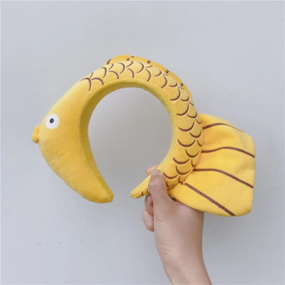 

Korean Accessories Shark Dinosaur Headband Rabbit Carrot Funny Face Wash Hair Bands Hair Set Decor For Hair Bezel Hair Accessory