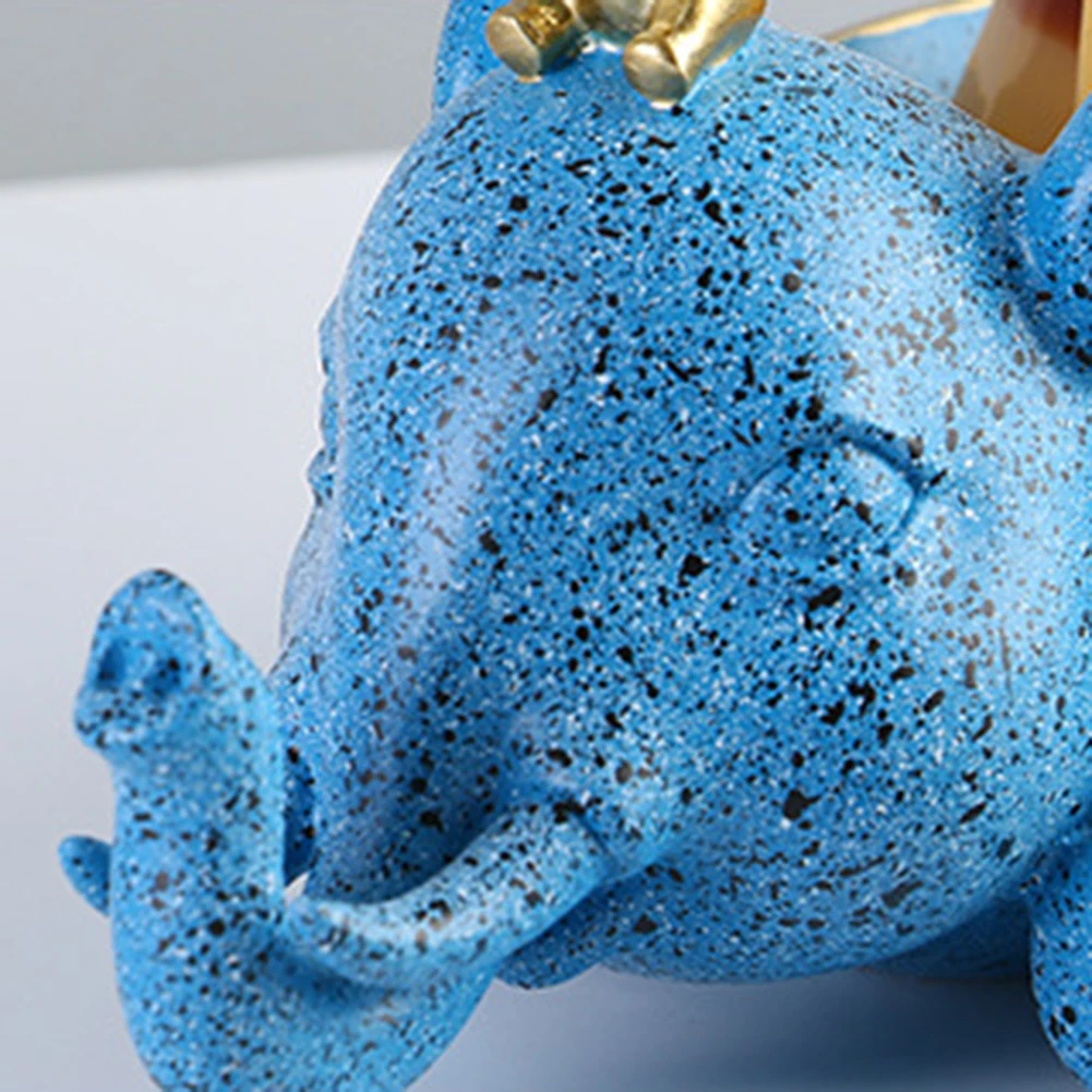 

Mobile Phone Stand Stationery Office Organizer Gift Desktop Elephant Mobile Phone Stationery Pencil Holder Pen Bracket