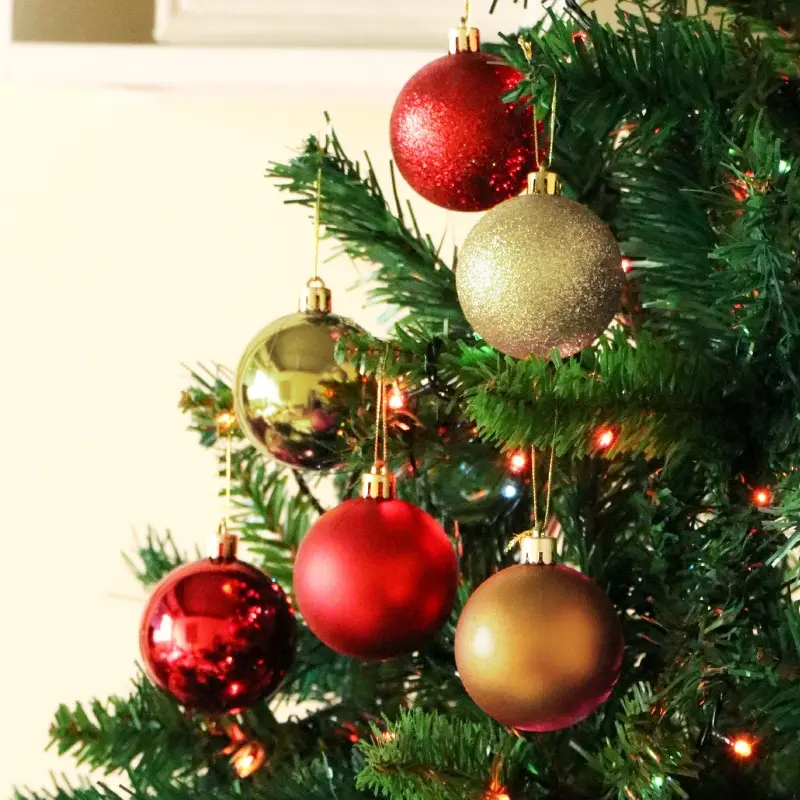 24 PCs decoration for Christmas tree balls елочный ball toy toys | Дом и сад