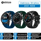 Смарт-часы Zeblaze Stratos, спортивные, водонепроницаемые, GPS, пульсометр, SpO2, VO2max, фитнес-трекер, 2021