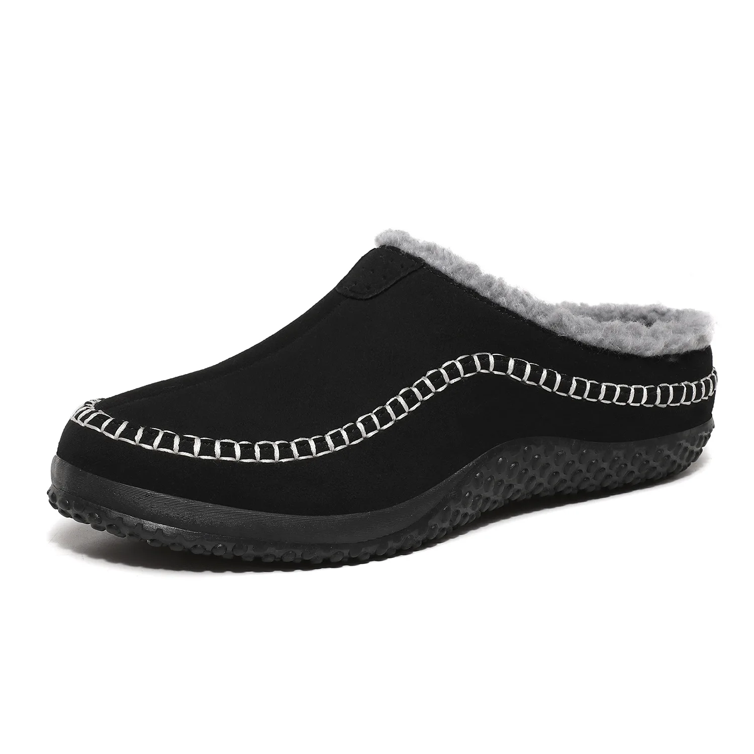 

Men's Cotton Slippers Warm In Winter Big Size Cotton Shoes for Men Winter Boots