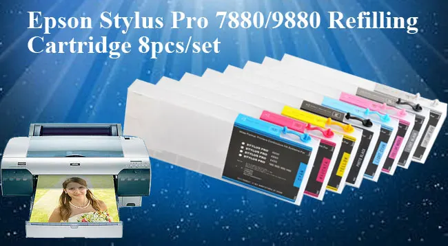 Epson Stylus Pro 9880 2880dpi 44 In USB y Tarjeta Red Impresoras y equipo  SP9880K3