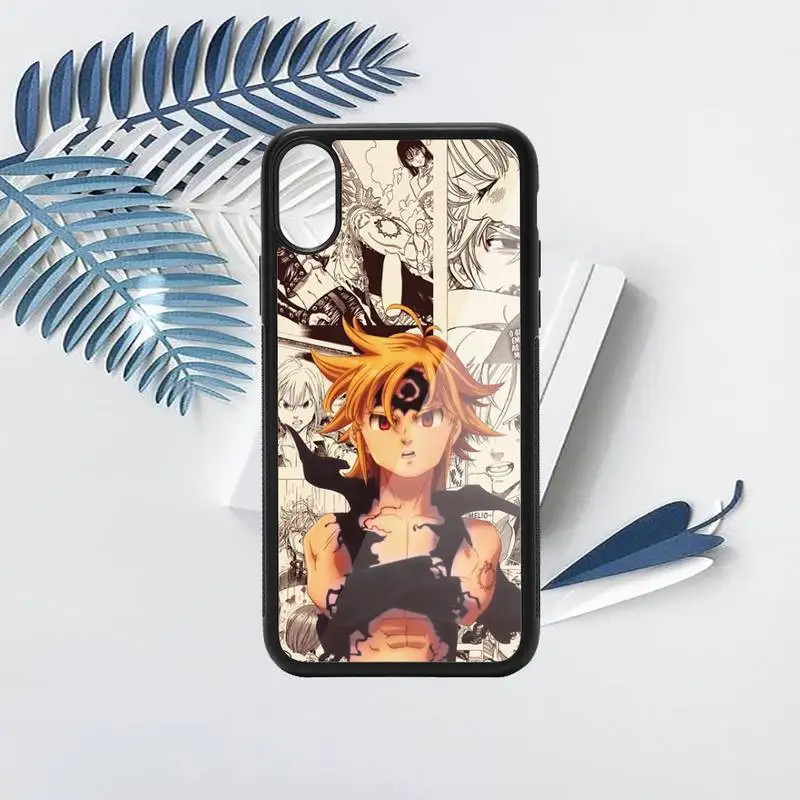 

The Seven Deadly Sins animehigh quality Phone Case shell PC for iPhone 11 12 pro XS MAX 8 7 6 6S Plus X 5S SE 2020 XR