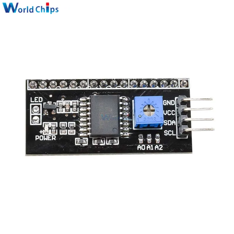 Порт платы IIC I2C TWI последовательный интерфейс SPI для Arduino 1602 2004 ЖК адаптер дисплея