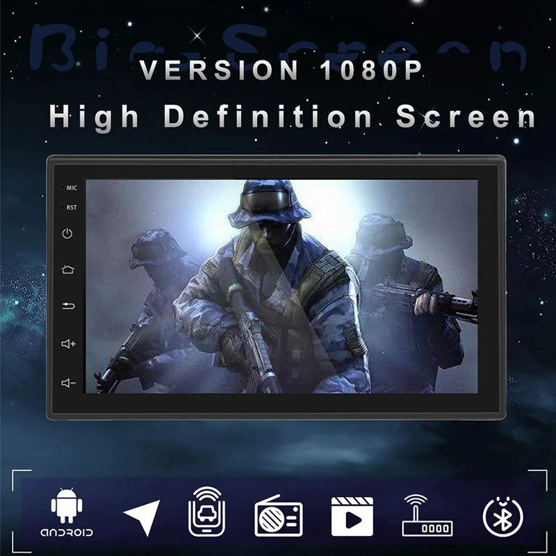 

7inch Universal Android 8.1 GPS Player Car Stereo MP5 Player