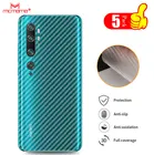 5 шт. для xiaomi note 10 note10 pro 3D углеродное волокно Защитная пленка для задней панели для mi cc9 pro note задняя защитная пленка наклейка
