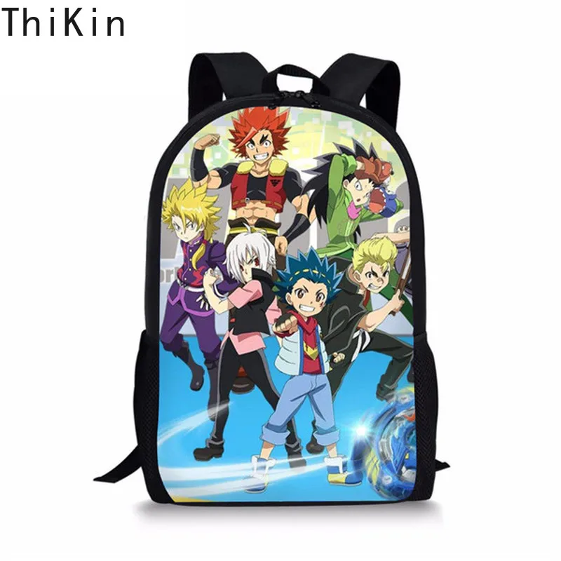 Тикин школьный рюкзак для детей мультфильм Beyblade Burst печатных подростков девочек мальчиков школьная сумка студентов Милая Книга сумка