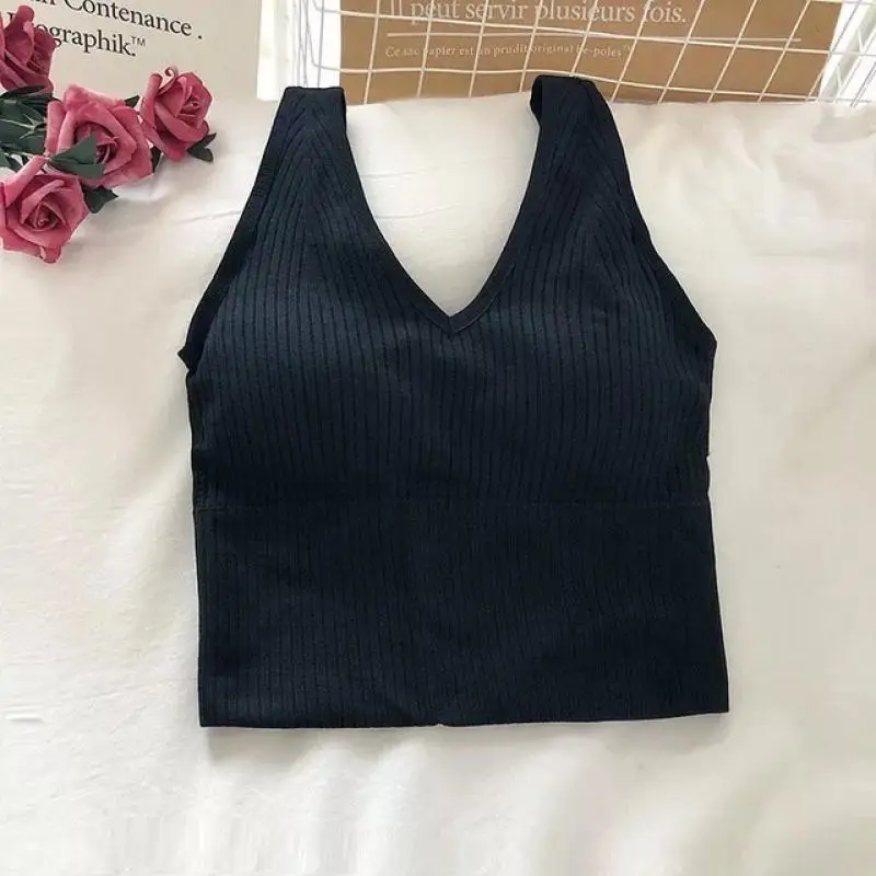 

Women's Sexy Bra Top Underwear V-Tie Bra Top