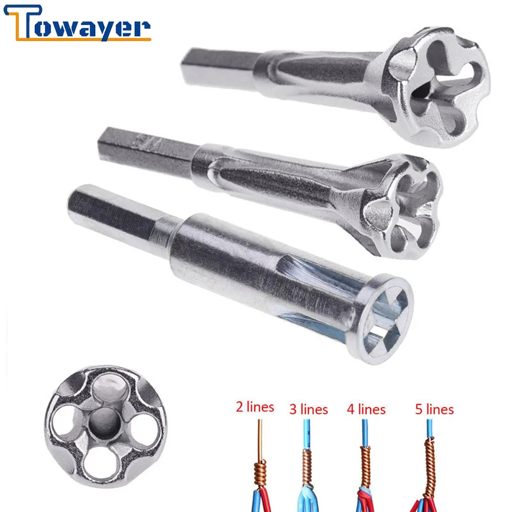 Cbmmaker Электрический инструмент для скручивания проводов 2 ~ 5 отверстий