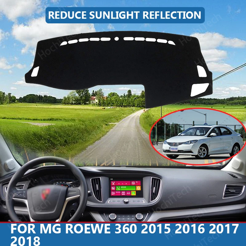 

Right Hand Drive High Polyester Fiber Anti-UV Car Dashboard Cover Mat for MG Roewe 360 2015 2016 2017 2018 Cover