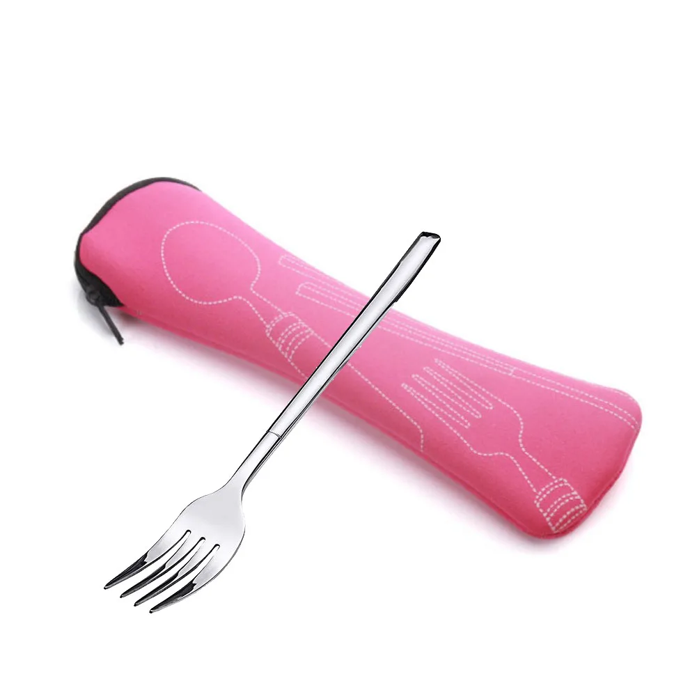 Портативная сумка для посуды столовых приборов чехол с откидной крышкой