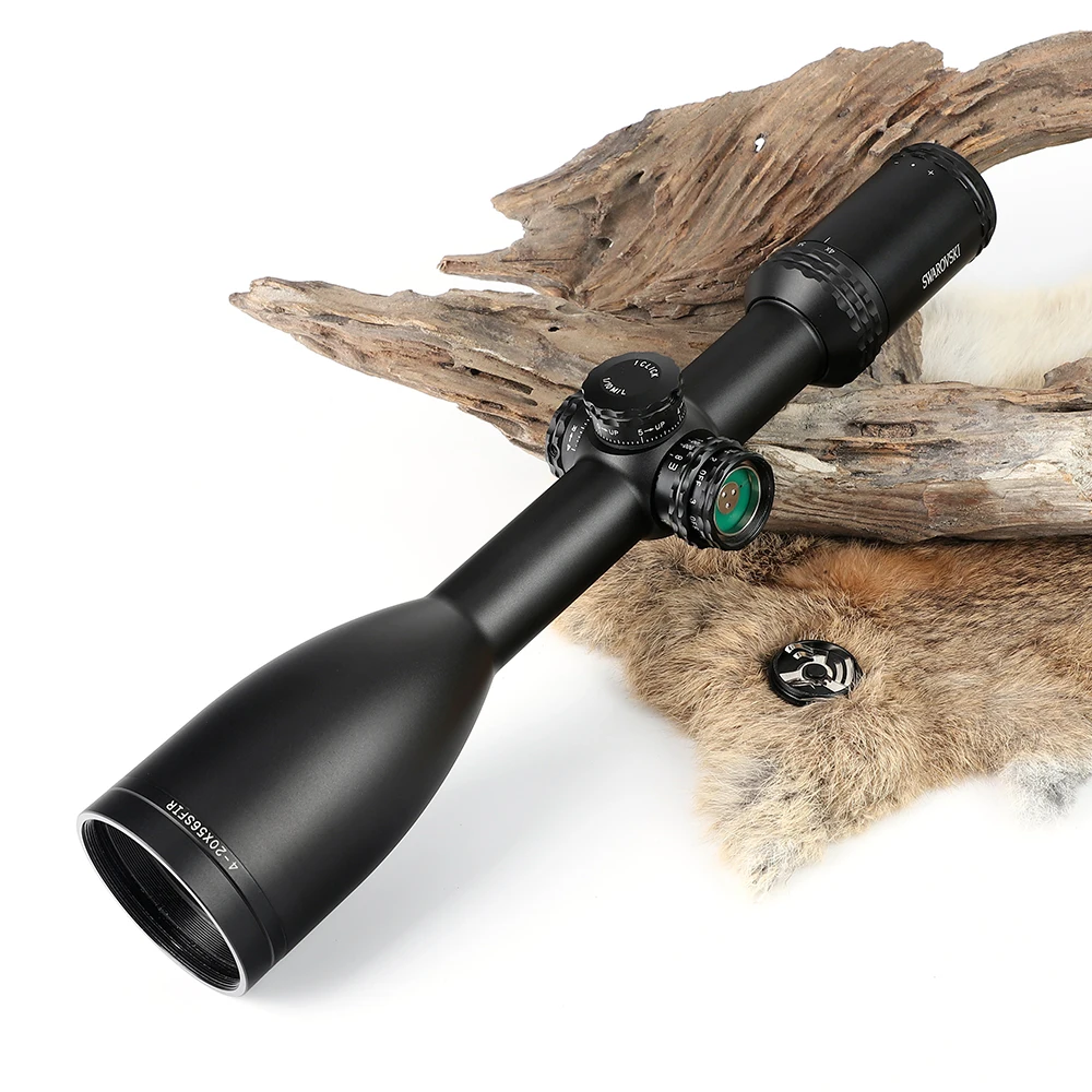 Имитация Swarovskl 4-20x56 SFIR оптические прицелы Mil Dot glass Crosshairs тактический прицел оптические прицелы для охотничьих ружей