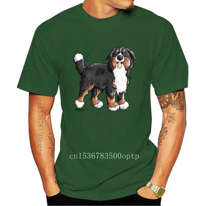 

New Happy Bernese Mountain Dog