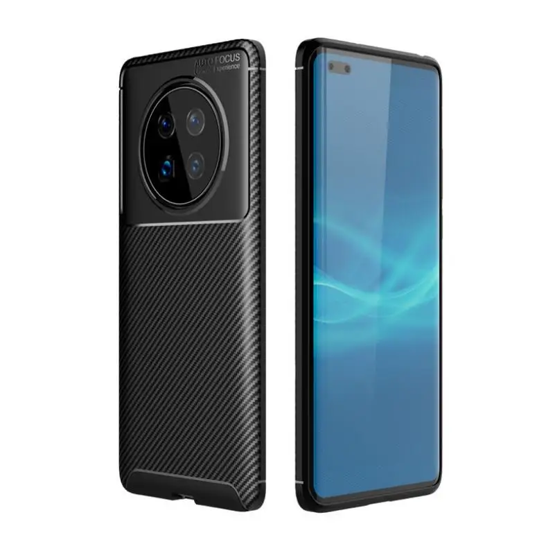 

Phone Case For Huawei MATE 10 20 pro 10LITE MATE30 PRO 40PRO Carbon Fiber TPU Phone Shell Anti-fall Trend Back Cover