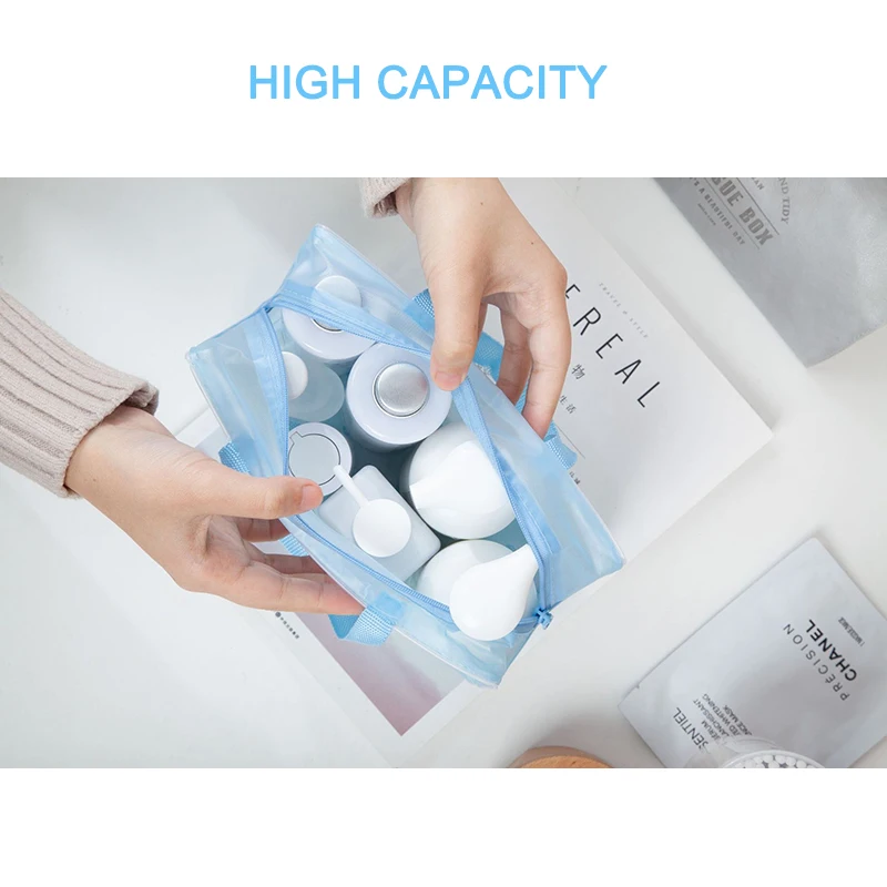 New Fashion Waterproof Portable Makeup Organizer Bag Toiletry Travel Make up Wash Toothbrush Pouch Cosmetic Storage | Багаж и сумки