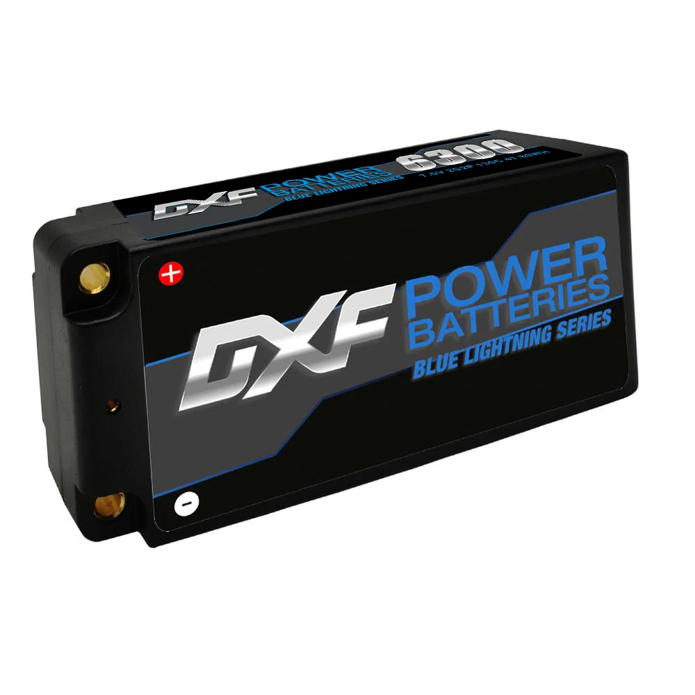 DXF-bater&iacute;a Lipo 2S, 7,6 V, 6300mah, 130C, 260C, 5 mmgrafeno, bala de competici&oacute;n, para coche, barco, Buggy, cami&oacute;n, RC 1/10-4