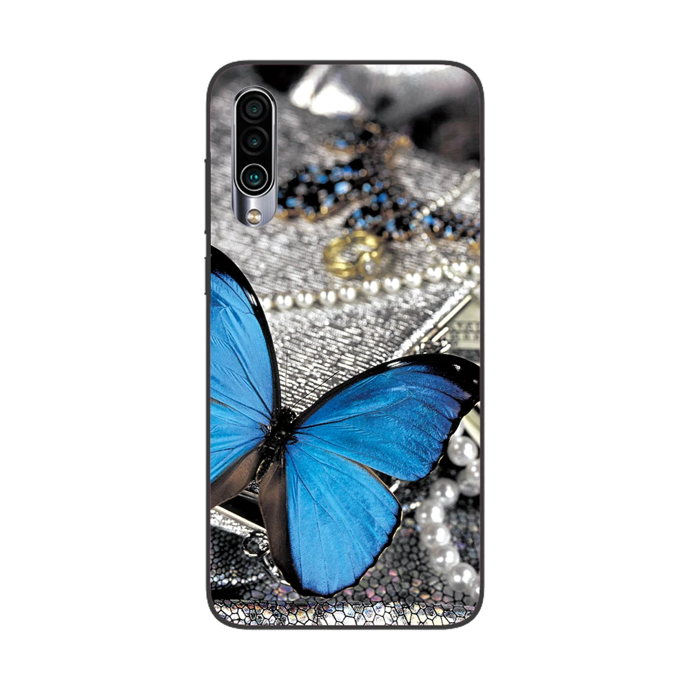 14 Силиконовый чехол GUCOON для Meizu 16Xs 6,2 дюймов, Мягкий защитный чехол из ТПУ для задней панели телефона, чехол-бампер с изображением волка розы - Цвет: 14
