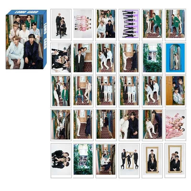 

Bangtan Boys Kpop 30 шт./коробка Bangtan Boys, праздничная фотография для фанатов встреч, ломо-карта, оптовая продажа