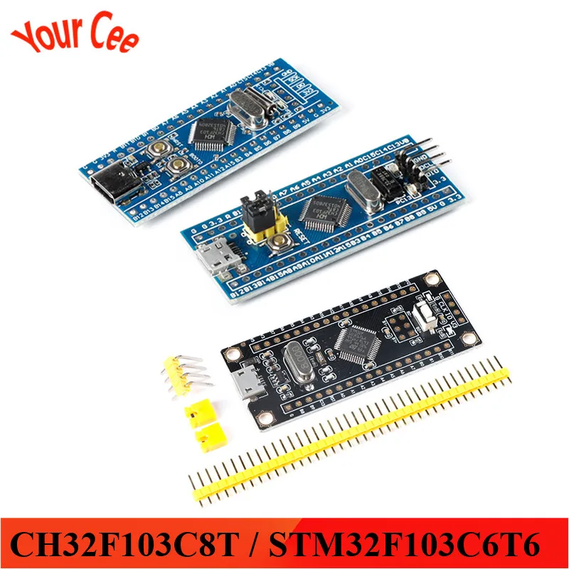 CH32F103C8T STM32F103C6T6 основная плата для разработки системная обучающий модуль ARM STM32