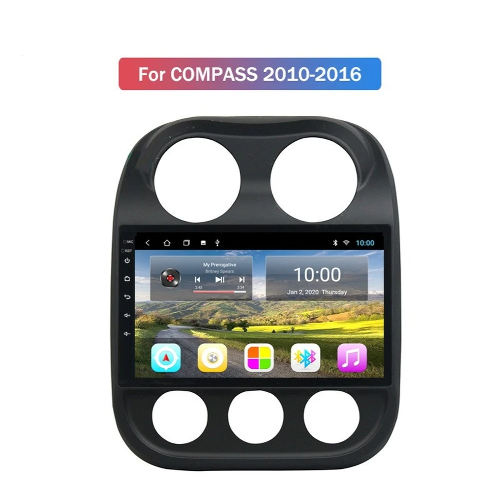 

Cross-border Goods Are Suitable For Jeep Guide 10-16 Android Central Control Car Modified Large Screen Machine Car Navigation