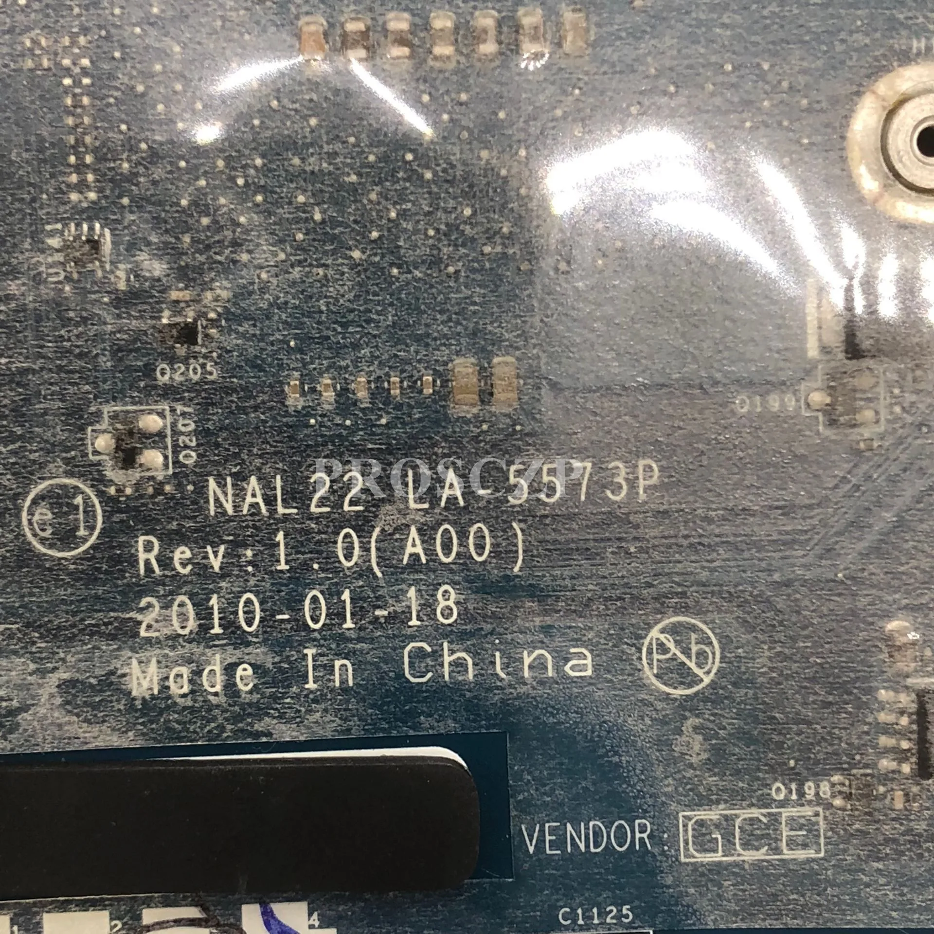 Бесплатная доставка Для LA 5573P для E6510 материнская плата ноутбука CN 0HMKY7 QM57 GPU DDR3