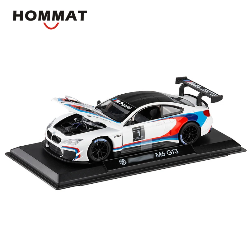 HOMMAT 1/24 масштаб M6 GT3 металлический сплав гоночная модель автомобиля 1:24 Diecasts &amp Toy