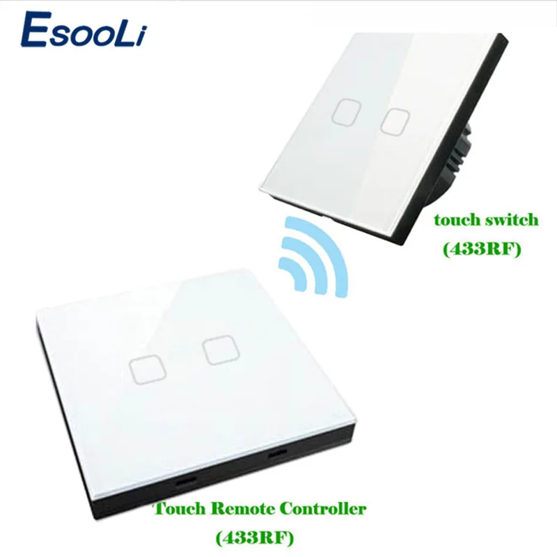 Беспроводной настенный светильник Esooli 433 МГц с дистанционным управлением