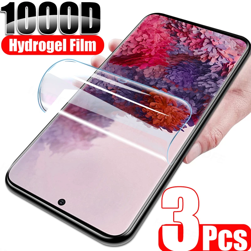 

Гидрогелевая пленка для Samsung Galaxy S21 S20 FE Ultra Plus, Защитная пленка для экрана Samsung S10, S9, S8 Plus, Note 20, 10, 9, 8 Pro, 3 шт.