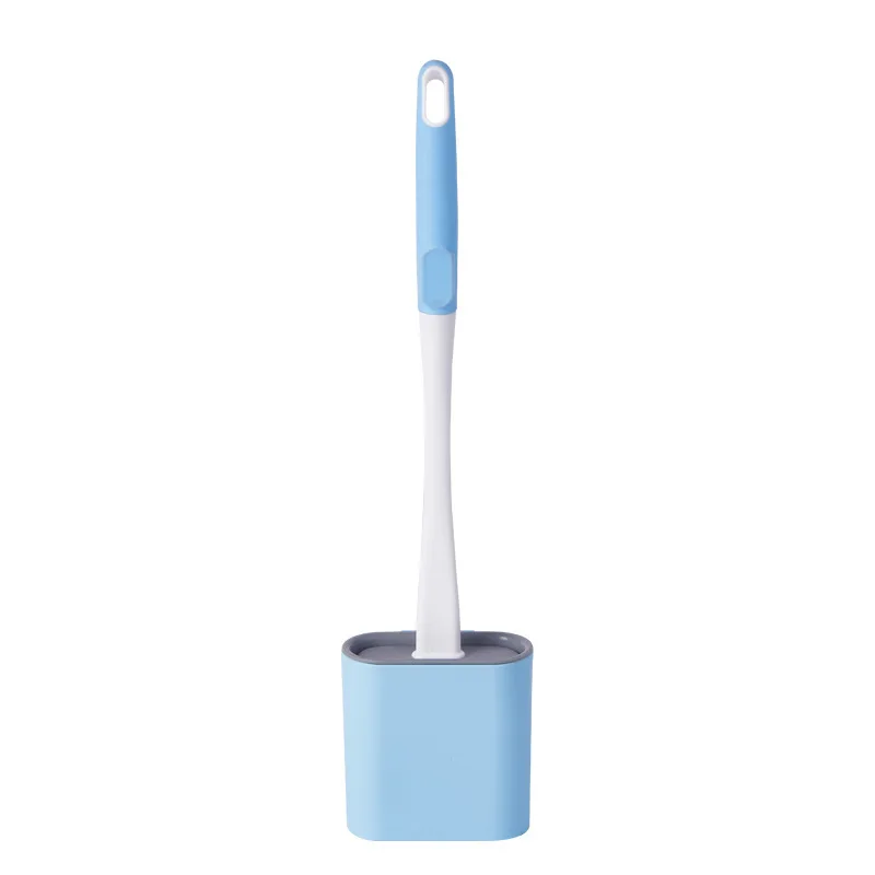 

Long handle slit soft rubber toilet brush wall mounted silicone toilet brush toilet cleaning brush toilet brush toilet brush