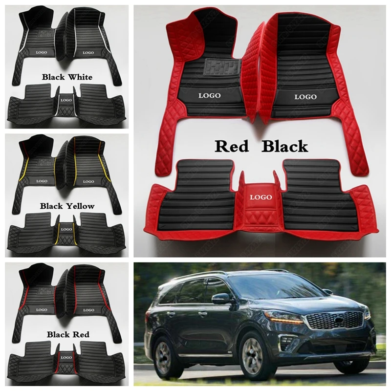 Автомобильные коврики под заказ для Kia Rio 3 Forte Niro Optima Sorento Sedona Ceed Soul Stinger Sportage