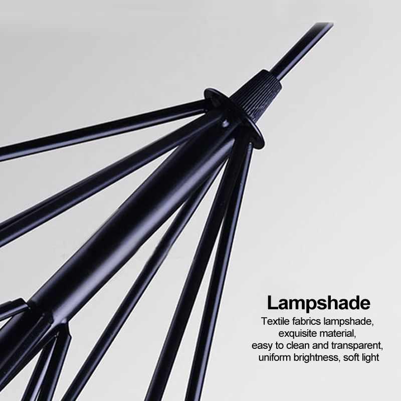 Ретро промышленный ветер птичья клетка Искусство столовая люстра креативный