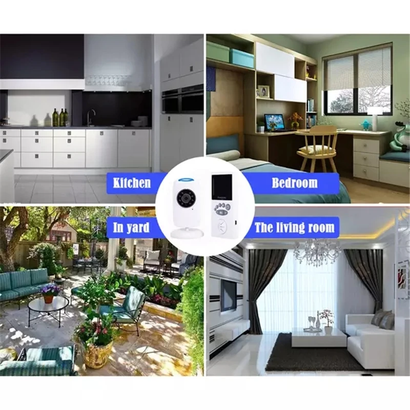 Беспроводной Детский Монитор 2 40 дюймов способа разговора ночного видения