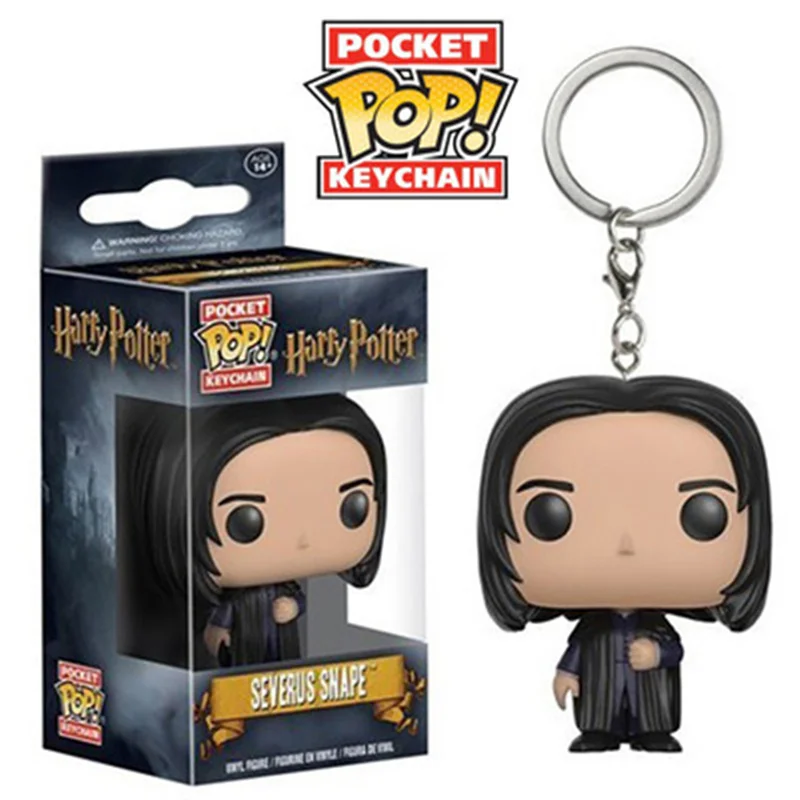 FUNKO POP мультфильм Добби Гермиона Дамблдор Харри Поттер Волдеморт ниффлер Карманный Брелок фигурка игрушки для детей подарок