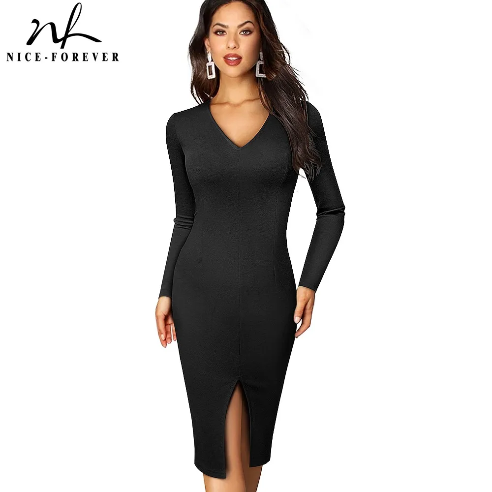 Женское коктейльное платье Nice forever Красное Облегающее Платье футляр в винтажном