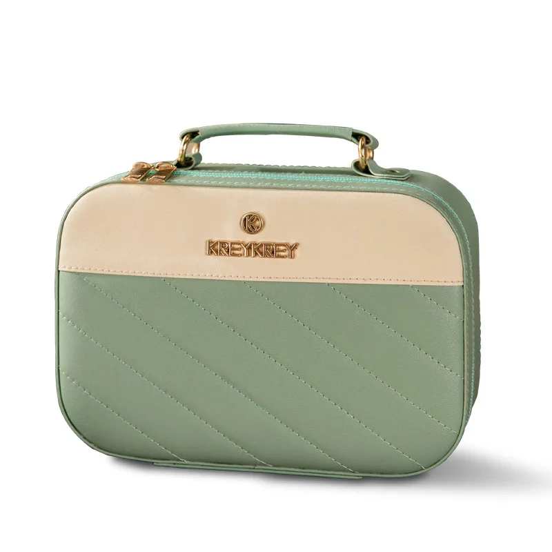 

Косметичка женская портативная, вместительный дорожный Чехол-труба для хранения косметики ins