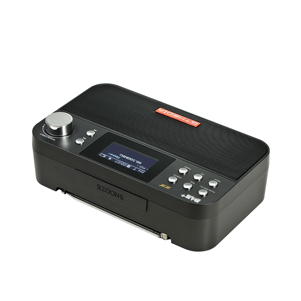 GTMEDIA Z3B Z3 DAB+ приемник Портативный цифровой DAB FM стерео радио приемное устройство с 2,4 дюймов TFT Дисплей Bluetooth часы-будильник