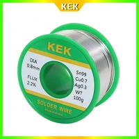 sn99cu0 7ag0 3 lead free solder wire 0 8 1 0mm lead free lead free rosin core for electrical rohs