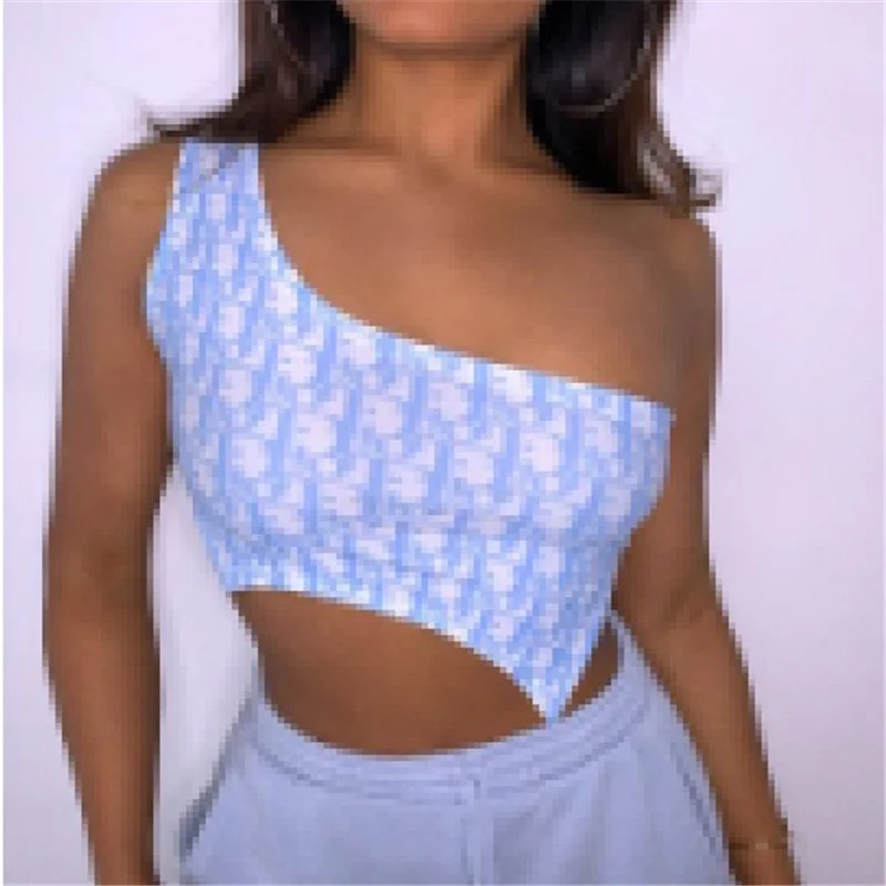 

Fashion Summer Clothes for Women Crop Top Harajuku Y2k Letter Bandage Corset Tops Tank Top Club Streetwear Female Blouses