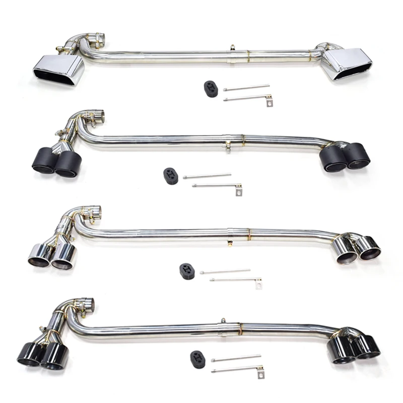 Лидер продаж глушитель выхлопной bilaterial двойной Нержавеющая сталь