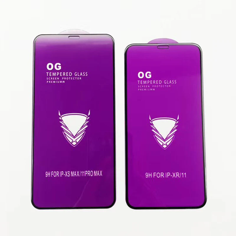 Защитная пленка из закаленного стекла для iPhone 11 Pro Max X XS XR 6 7 8 Plus полная защита от