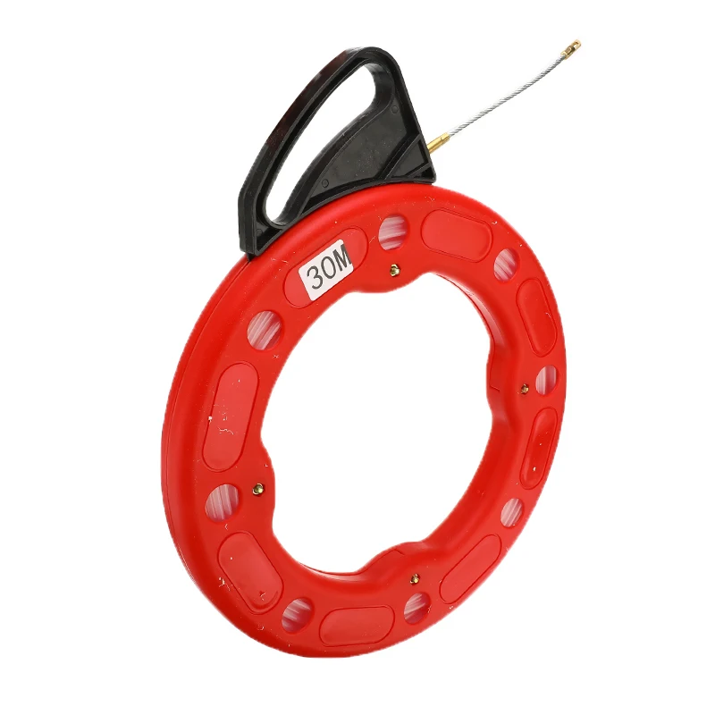 30 м рыболовная лента из стекловолокна катушка Съемник проводник роддер потянув