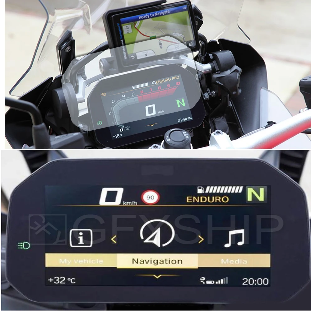 for bmw r1200gs lc 2017 2018 r1200gs lc adv 2014 2018 tpu motorcycle screen protector tft connectivity display instrument film free global shipping