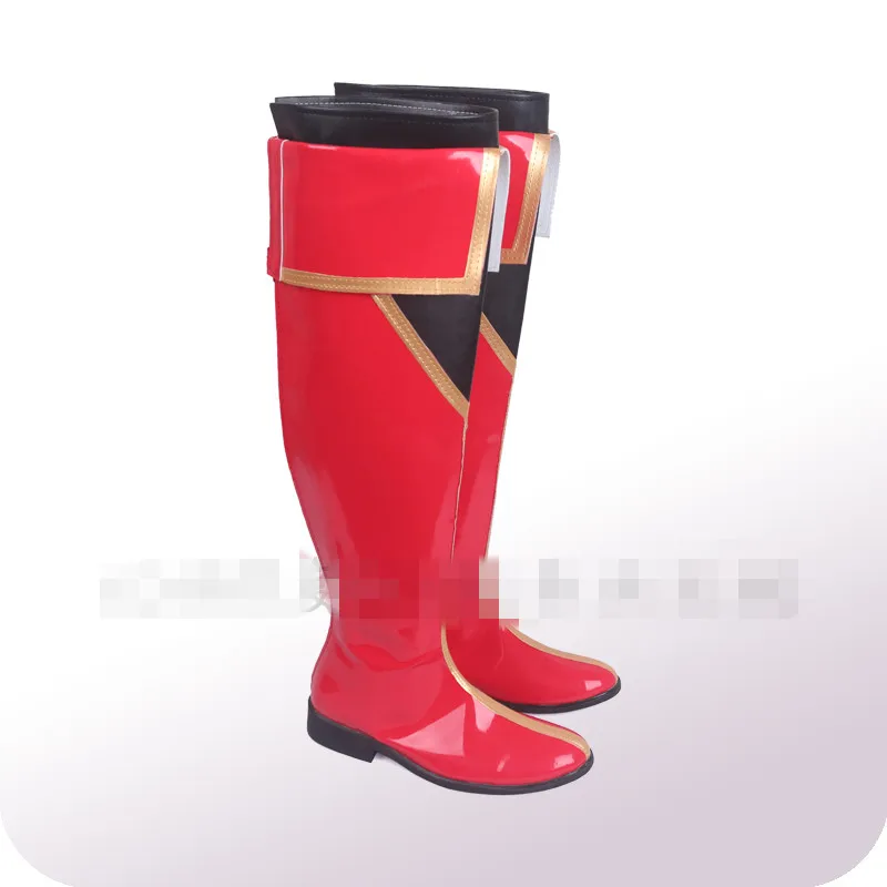 

Anime cosplay shoe BanG Dream shoe Hello Happy World red women boots full members A