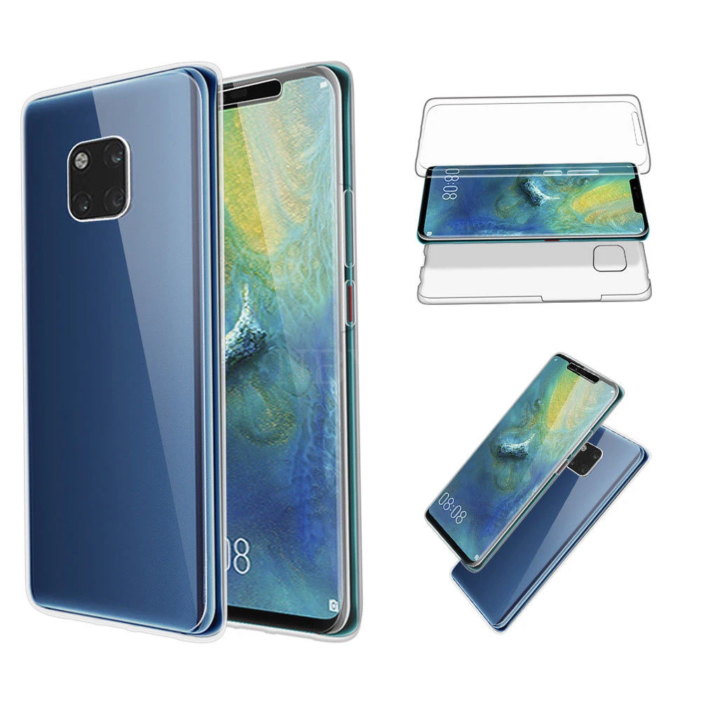 Чехол 360 градусов полный корпус для huawei P Smart P10 P20 P30 Pro mate 10 20 Lite Honor 10i Y5 Y6 Y7 силиконовый чехол Бампер