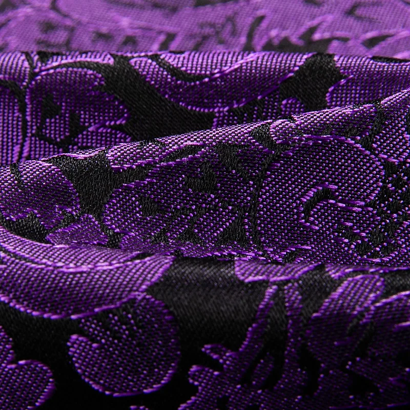 

Plyesxale Luxury Purple Groom Wedding Man Suit Jacket Slim Fit Suits For Men Two Piece Floral Veste Homme Costumes M-6XL Q1010